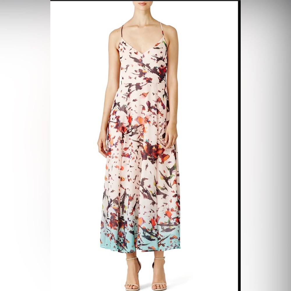 Floral Print Maxi Dress